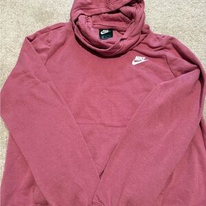 Nike Rose Pink funnel Sweatshirt